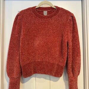 H&M Rich Pink Crew Neck Sweater
